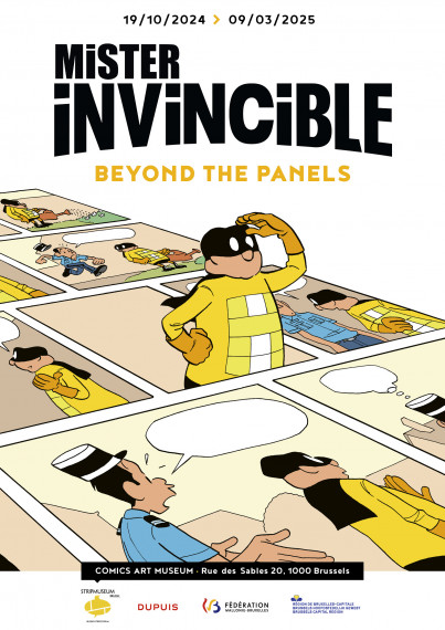 Mr. Invincible! Beyond the panels -  test